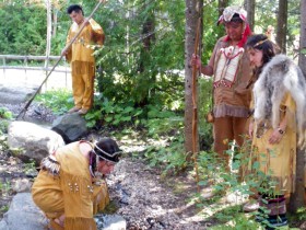 Site traditionnel huron Onhoüa Chetek8e